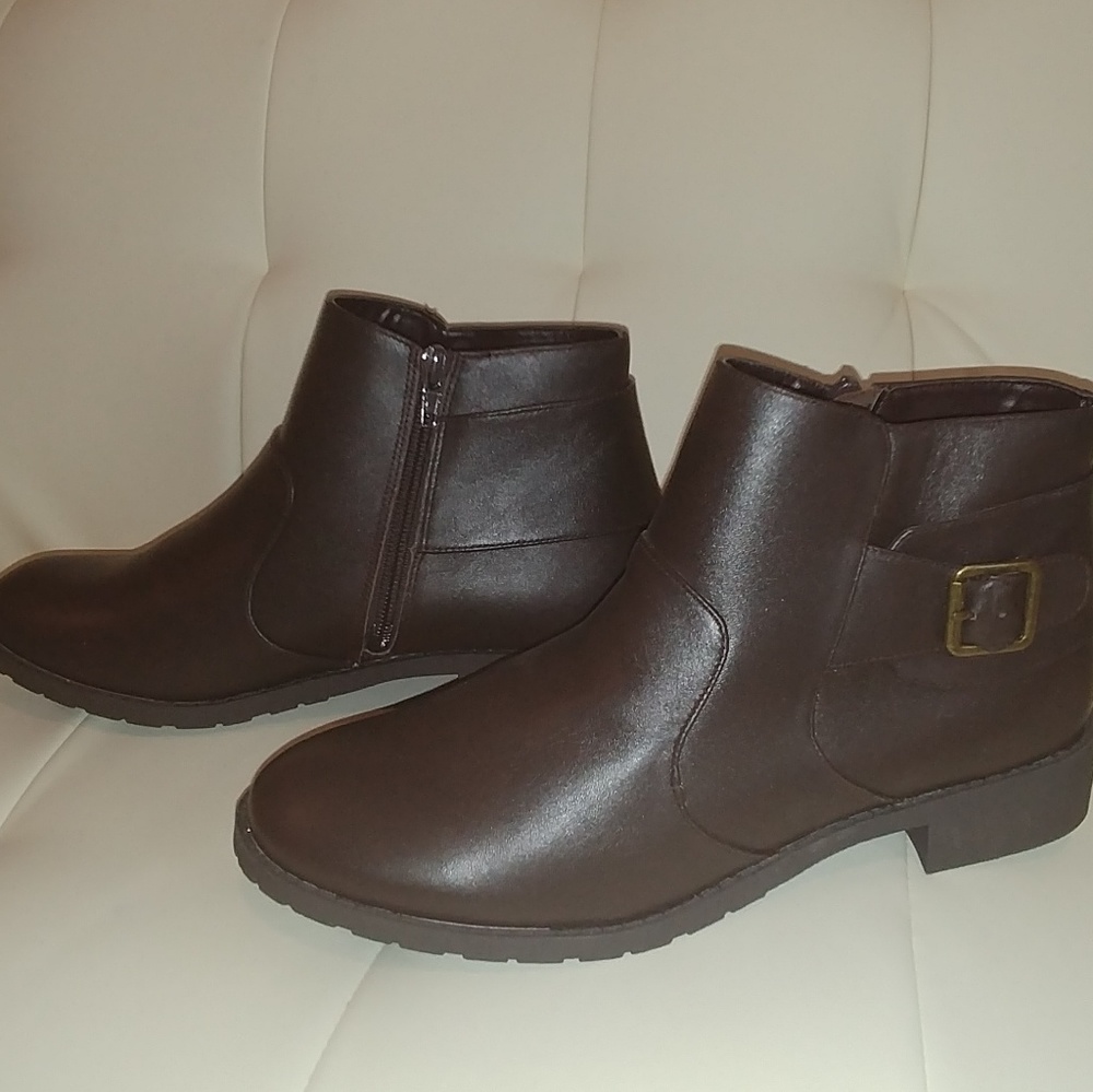 Brown Ankle Boots